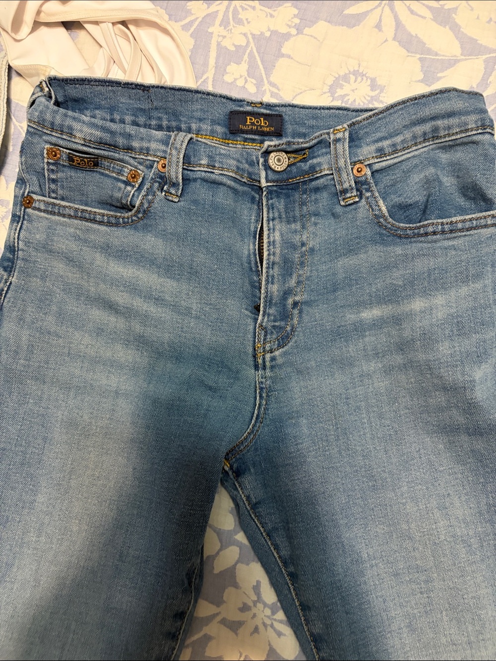 Polo by Ralph Lauren Light Blue Skinny Jeans for Women